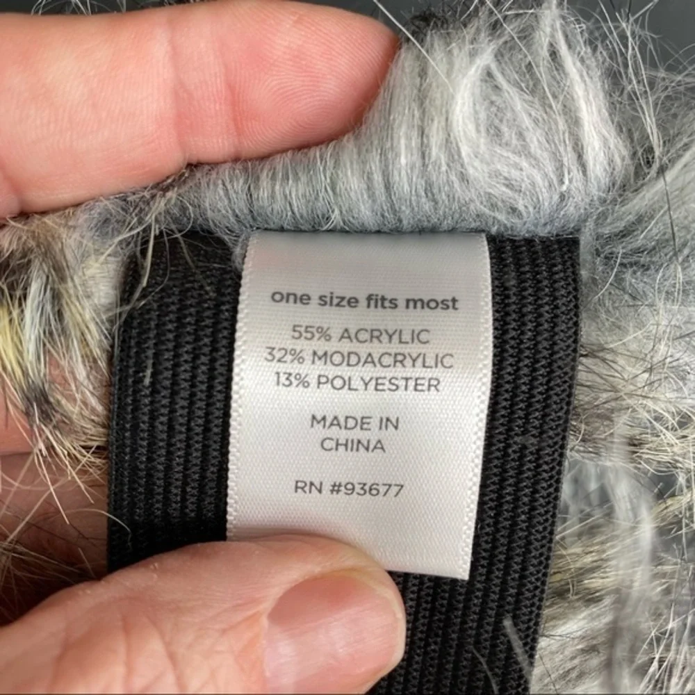 Faux Fur Warm Ear Wrap HeadWrap Must Have so cute. One size fits most.